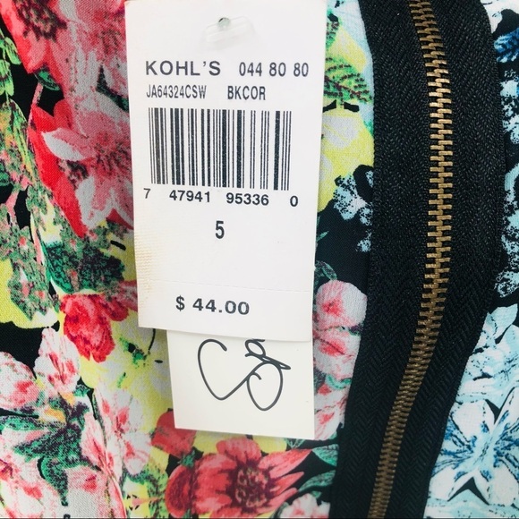 Speechless‎ Juniors floral dress with belt size 5 - Picture 5 of 12